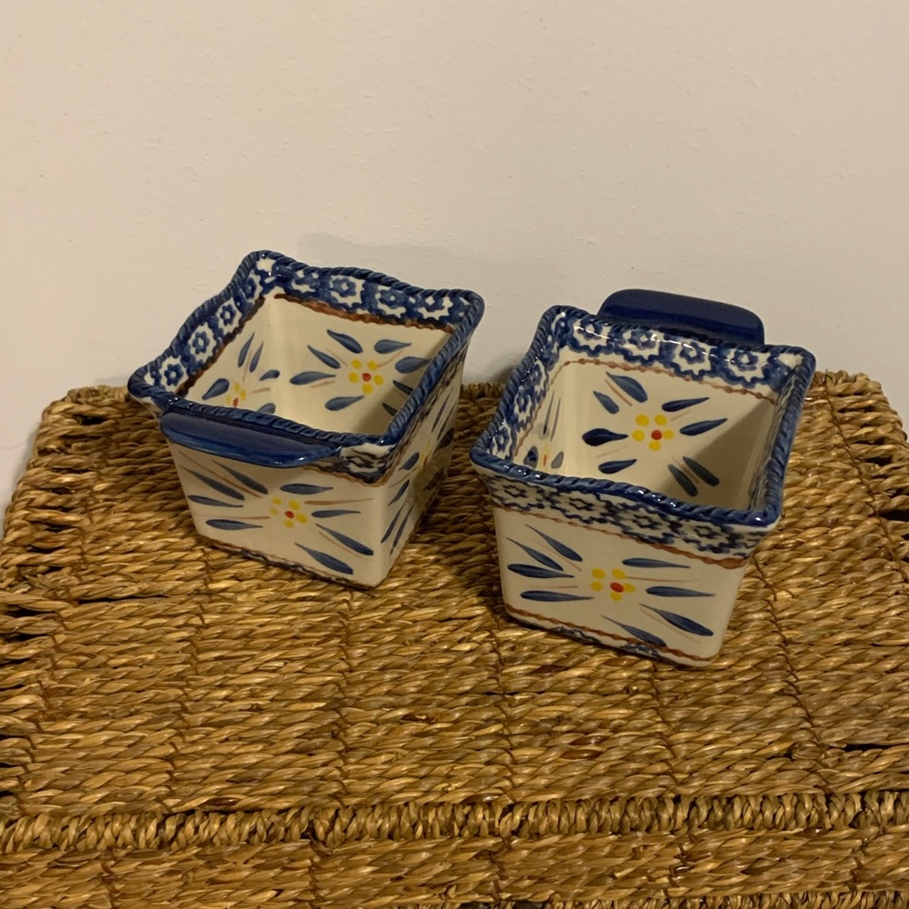 Temptations Blue Old World 10oz Ramekins